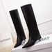 712 Niche Split Pants Fashion Pointed Toe Stiletto Heels Slimming Over-the-Knee High Long Riding Boots_vogvips.com