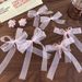 Ins Style Detachable Pink Ribbon Bow Crystal Beaded Shoe Buckle Shoe Flower Ballet Style Decorative Buckle Sneakers_vogvips.com
