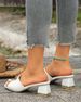 2026 New Versatile Square-Toed Open-Toe Women, Stylish Metal Buckle High-Heel Sandals For Outdoor Wear_vogvips.com