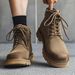 Martin 2024 Autumn Breathable New Workwear Hiking Motorcycle Boots Genuine Leather Men's Shoes_vogvips.com