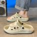 Men's Summer Wear, Anti Slip Wear-resistant Driving, Cool Slippers For Sports, Outdoor Leisure, And A Sense Of Poop On_vogvips.com