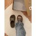 European American Style Ins Fashion Color-blocked Slippers For Women, Summer Outdoor Wear, Home And Bathroom Use,_vogvips.com