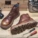 European Warm Series Martin Autumn New High-top Men's Mid-top Short High Street British Style Workwear Black Boots For Men_vogvips.com