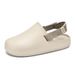 Summers Clogs Men Flat Mules Beach Sandals Quick Drying Water Shoes Work Casual Garden Lightweight Slippers_vogvips.com