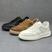 2025 New Thick-Soled Autumn Genuine Breathable Trendy Versatile Youth Sneakers Men's Low-Top Casual Leather Shoes_vogvips.com