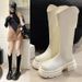 2024 New Autumn Winter V-Cut Thick Sole High Tube Riding For Petite Women Over-the-Knee Slim Long Boots_vogvips.com