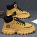 High Top Shoes In Summer, Made Of Genuine Leather, Waterproof And Thick Soled, With An Increased Height Ide. British_vogvips.com
