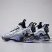 Mens Grey Purple Air Cushion Basketball Shoes Breathable Mesh For Sports Training Daily Wear_vogvips.com