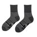 New black and white striped animal cat print plus-size men's and women's mid-tube socks_vogvips.com