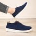 's New Cross-border Lightweight Lace-up Casual For Men, Breathable Fly-knit Loafers, Large Size Mesh Men's Shoes_vogvips.com