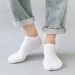 10 Pairs Of Men's/women's Boat Solid Color, Odor Proof, Summer Short Socks, Casual Breathable Low Waist Socks_vogvips.com