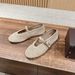 Uniquely Woven One-Piece Buckle Ballet For Women In Spring And Summer 2025, New Hollowed Out Sports Mary Jane Single_vogvips.com