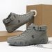 Fox Shoes Large Size Octopus Men's High Top Shoes Men's Casual Sports Casual Shoes Winter Martin Boots_vogvips.com