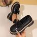 European And American Foreign Trade Retro Large Size Bow Low Top Single Shoes For Women British Style Fashion Round Toe_vogvips.com