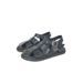 Summer New Style Closed-Toe Flat Adjustable Buckle Cross Strap Comfortable Beach Breathable Women's Sandals_vogvips.com