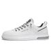 Step On New Spring Trend Breathable Board Men's Casual Leather Versatile White Trendy Shoes_vogvips.com