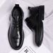 Men's Formal Business Casual Leather Shoes Classic Fashion Lace up Derby Brogues British Style Best Selling Item_vogvips.com