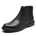 European Warm Series 2025 Winter Slip-On Zipper Martin Lightweight Versatile Personality Trendy Shoes Fleece-Lined Warm High-Top Work Boots_vogvips.com