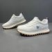 2025 Spring New Thick Soled Casual Board For Men, Genuine Leather Breathable, Niche Men's Sports Dad Shoes_vogvips.com
