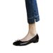 Flat Bottomed Versatile For Women, 2025 New Spring Low Heeled Red Shoes, Summer Square Toe Women's Single Shoes_vogvips.com