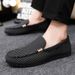 Men’s Shoes New Autumn Shoes For Men Trendy Men's Casual Shoes Fashionable And Versatile Toe Shoes Breathable Canvas Shoes For Men_vogvips.com
