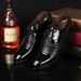 Men's Leather Dress Shoes Comfortable Breathable Non-slip Work Shoes_vogvips.com