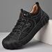 Men's Work Shoes Outdoor Casual Soft-Soled Toe-Protective Non-Slip Wear-Resistant Sports Hiking Shoes_vogvips.com