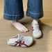 Half-white Shoes Women's Mesh Breathable Student Board Shoes Casual Shoes Increase Orgasm_vogvips.com