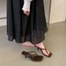 2026 French-style Square-toed Flip-flops For Women, Fashionable And Versatile Summer Outdoor Wear, Wedge Heel Sandals_vogvips.com