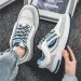 Men Running New Design Low Top Sports Mesh Clunky Shoes Free Shipping_vogvips.com