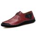 Men's Leather Extra Large Spring 45 Plus Size 46 British Style Breathable Anti Slip Versatile 47 Handmade Casual Leather_vogvips.com