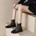 Genuine Soft Leather Martin For Women 2025 Summer Thin Breathable Hollow Elegant Sandals Mesh Short Boots_vogvips.com