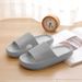 Kidmi Summer Thick Sole Household Softsole Slippers Antiskid Breathable Shoes Flat Sandals For Women_vogvips.com