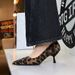 Women's Shoes Leopard Print High Heels For Women, Stiletto Heels, Pointed Toes, Low Cut Retro Single Shoes, Sexy And Elegant Women's Shoes._vogvips.com