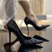 High Pointed Toe 2025 New Spring And Autumn All-match Sexy Thin Heels Shallow Mouth Single Black Work Shoes Women_vogvips.com