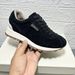 Vitage Hadmade Beaded Large Size Wome's Geuie Leather Shoes Thick Sole Comfortable Versatile Casual Seakers For_vogvips.com