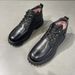 New Martin For Men, British High Top Shoes With Plush Insulation, Thick Sole, Casual Leather Boots, Work Clothes Shoes,_vogvips.com