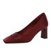 8293-10 French-style High-heeled Shoes Women, Suitable For Parties Bridesmaid Dresses, Made Of Satin, Versatile Elegant,_vogvips.com