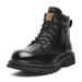 Warm High-top Locomotive Thick-soled Heightening Martin Boots Men's Big-headed Tooling Boots Velvet Men's Leather Boots_vogvips.com