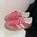 Women’s Dexun Shoes For Women Spring And Summer New Height-Increasing Sports Casual Walking Shoes Lace-Up Shoes Vacation Shoes_vogvips.com