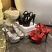 Sexy Summer New Arrival: Sequined Platform Stiletto Sandals_vogvips.com