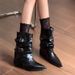 2025 Summer New Pointed Toe Retro Martin Design Sense Wrinkled Slouch Soft Leather Slimming Wide Tube Boots For Women_vogvips.com