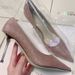 Bridal For Women 2022 New Pointed Toe Stiletto Party Sequin High Wedding Dress Bridesmaid Bride Shoes Low Heels_vogvips.com