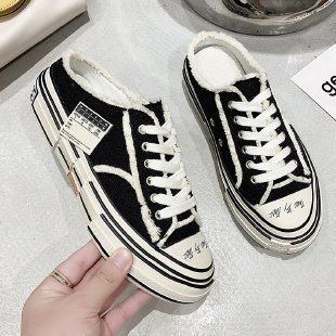 Unisex Trendy Casual Canvas Shoes Matching Couple's Distressed Style Versatile Early Spring New 2025 Student Footwear_vogvips.com