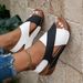 Women's European And American Roman Sandals, Size 45, New Summer Style, Platform Thick Sole, Suitable For Pairing With_vogvips.com