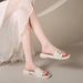 Women's Summer Outdoor Slippers, New Non-slip Soft-soled Trendy Square Buckle Flat Sandals For Women, Cross-border_vogvips.com