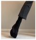 Women's Petite Martin Boots Genuine Leather Slim Fit High Heel Wedge Ankle Autumn Winter Style Platform Boots_vogvips.com