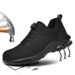 Rotary Button New Safety Shoes For Men, Anti-impact And Anti-piercing Work Shoes, Fashionable Men's Sports Shoes, And Safety Pro_vogvips.com