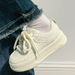 Milk Fufu Student White Shoes All Match Shoes Niche Original Women's Shoes Casual Height Increasing Thick Soled Shoes_vogvips.com