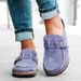 2025 Summer Sandals British And Korean Fashion Half Tuo Dou Shoes Women's Backless Heels Kick Lazy People_vogvips.com